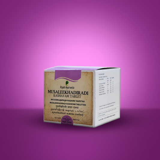 Musaleekhadiradi Kashayam Tablets