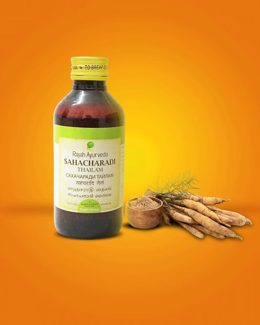 Rajah Ayurveda Sahacharadi Thailam